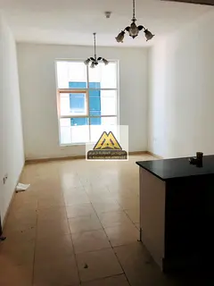 For annual rent in City Tower Al Nuaimiya: 3-bedroom apartment with a living room, featuring the lar