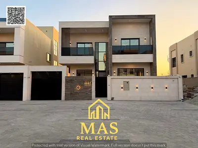 🏡 فرصة استثنائية لامتلاك فيلا مودرن بواجهة حجر في الزاهية – عجمان | جاهزة للسكن | موقع استراتيجي