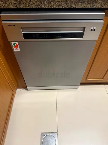 Toshiba stainless steel built-in dishwasher - good condition