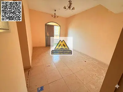 For annual rent: A two-bedroom apartment in Al Nuaimiya 1, Ajman, located near Al Hikma School in a prime location with easy access to Dubai and Sharj
