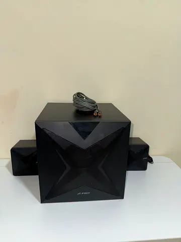 Used 2.1 Home Audio Speaker System with Subwoofer and Satellites
