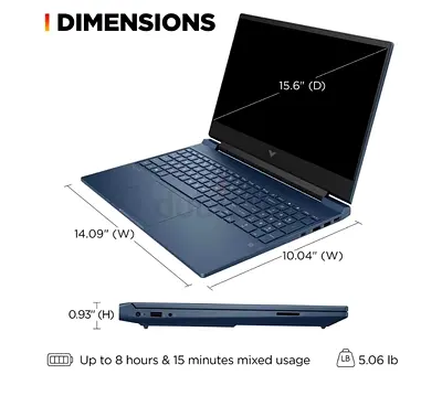 HP Victus 15 Gaming Laptop - Intel i5 13420h 32 RAM, 2tb SSD, RTX GPU 3050 6 gb