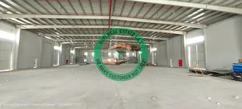 BRAND NEW ON MAINROAD /// 34000 Sq.Ft With 200Kw Power Warehouse For Rent in Emirates Modern Industr
