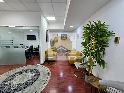 Close to metro, Fitted office for rent@770sqft.
