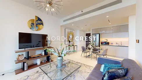 Stylish 1BR | Partial Sea View | Vacant Soon