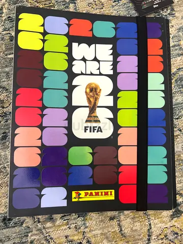 Binder for football cards- FIFA World Cup binder PANIMI able to store 711 cards