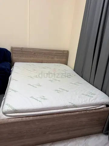 Bed Frame with Mattress - Good Condition