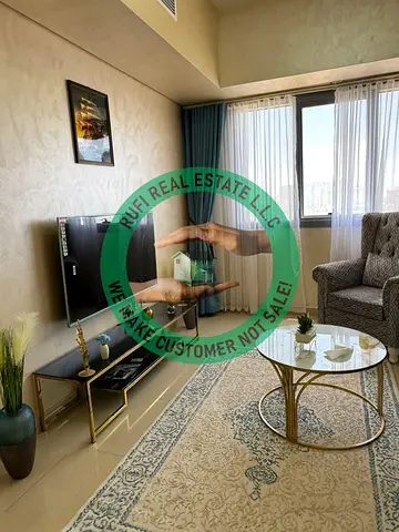 LUXURIOUS LIVING open VIEW 2 BEDROOM HALL FOR RENT IN Nuaimiya One TOWER AJMAN