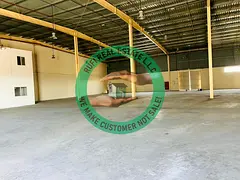 Ready To Move Power 30KW 30,000 SQFT Warehouse for Rent In Emirates Modern Industrial Area, UAQ.