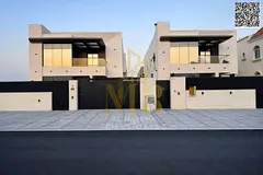 Two-story villa with a rooftop terrace in a prime location in Al Muwaihat 2, close to services, scho