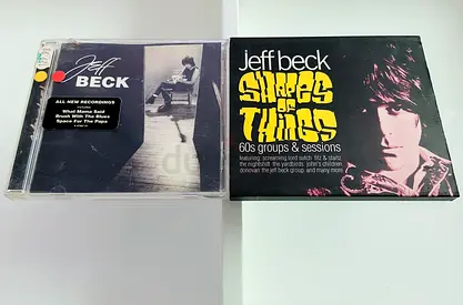 2 Jeff Beck Music CD’s