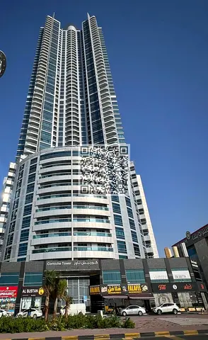 LUXURY FURNISHED DULEX 1BHK WITH BALCONY APARTMENT FOR RENT IN CORNICHE TOWER