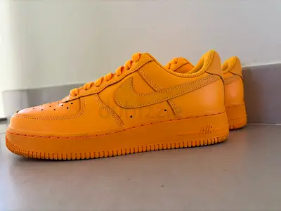 Mens Nike laser orange Air Force 1 Us 8.5/Uk 6, very good condition