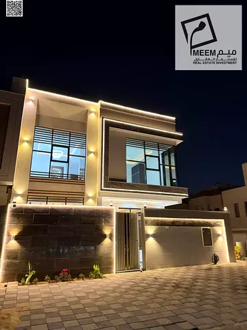Luxury corner villa for sale in Ajman located in a prime residential area
