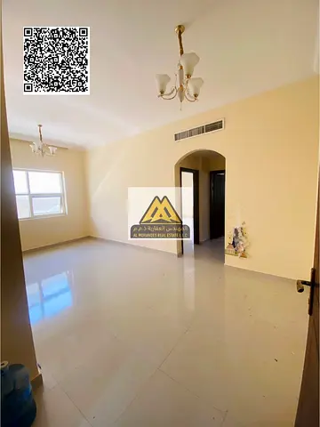 شقة للإيجار السنوي في النخيل 1 عجمان، تتميز بموقع حيوي وهادئ في نفس الوقت، وقريبة من الكورنيش وجميع الخدمات، مع تصميم عملي مناسب للسكن المريح.