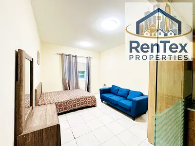 Studio Apartment Available in Al Qasmia Fully Furnished Monthly Rent