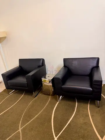 Walter Knoll Morgan 465 - Pair of Iconic German Leather Armchairs