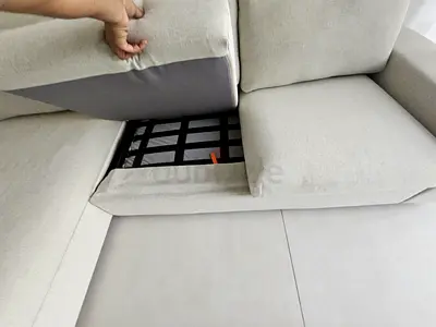 Ikea vimle L shape sofaLight grey L-shaped sofa with removable cushions and storage (good condition)