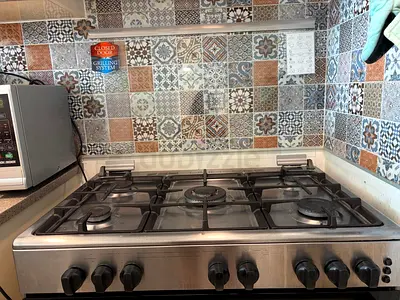 GAS Cooker 5 Burners with Oven  Grill CANDY Italian Brand 90X60
