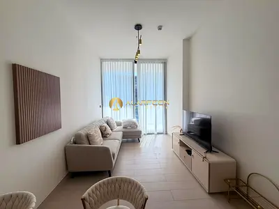 Furnished 1BR | Binghatti Amber | Balcony & City View