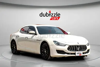 AED 1140/month | 2019 Maserati Ghibli  | GCC Specs | Ref#457646