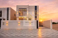 Own a distinctive villa with modern designs and personalized finishes in the Al Zahia area of Ajman,