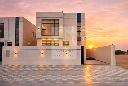 Own a distinctive villa with modern designs and personalized finishes in the Al Zahia area of Ajman, close to services, malls, and main roads, with