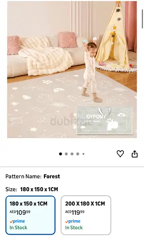 Joypony Baby Play Mat 180x150 – Good Condition