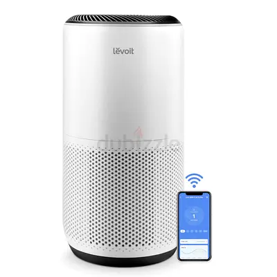Levoit 400S Smart True HEPA Air Purifier (White) - Compact