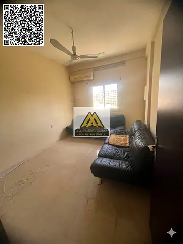 Very spacious | 2 bathrooms in the apartment | Split AC | Prime location close to all services and very near Ajman Marina