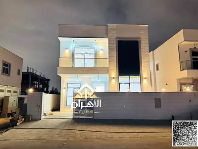 جاهزة للسكن بالكهرباء والمياه والمكيفات | فيلا فاخرة بالزاهية عجمان| 5 غرف نوم ماستر |بسعر تنافسي