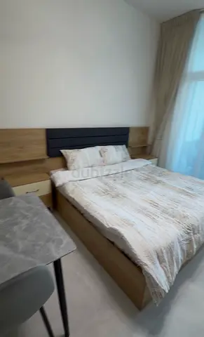 King Size Wooden Bed With Side Table