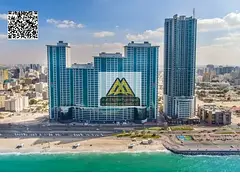 For Annual Rent – Luxury 3BHK Full Sea View Apartment on Ajman Corniche – Corniche Tower, Al Rum