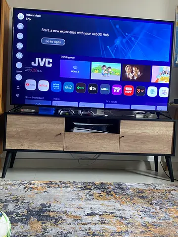 JVC 70-inch LED TV (Model LT-70N7145) - with The bench