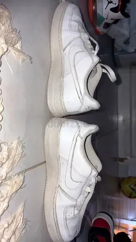 Used white casual sneakers - size 38, good condition
