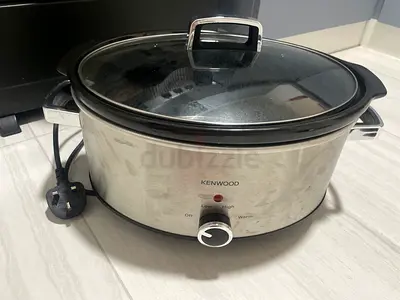 Kenwood 3.5L Slow Cooker / Crockpot with Glass Lid — Good Working Condition