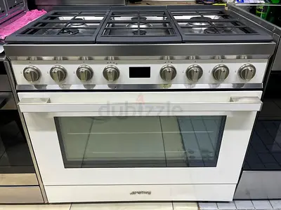 Smeg 6 burner 90×60cm Top gas oven electric cooker Range Exellent Condition