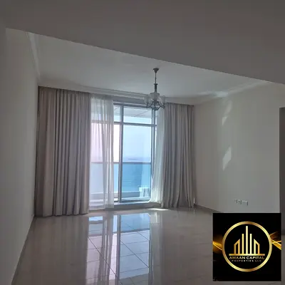 Investment with a touch of luxury | Two bedrooms and a living room with an open sea view in Corniche Residence