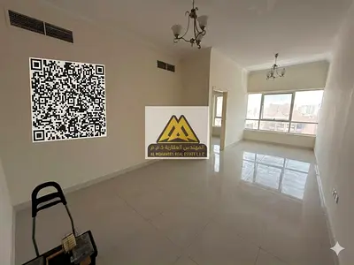 Balcony with open views | Master bedroom | Two bathrooms in the apartment | Built-in wardrobes | Easy access to Sharjah and Dubai.