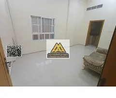 Studio in Al Rawda 2, Mecca Street, large space, separate kitchen, central AC, ground floor. 20,000