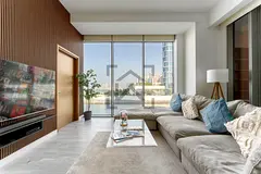 1 BR + Study|Upgraded|Ain Dubai &amp; Bluewaters Views