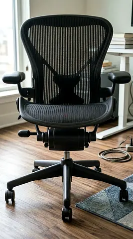 Herman Miller chair aeron used like new
