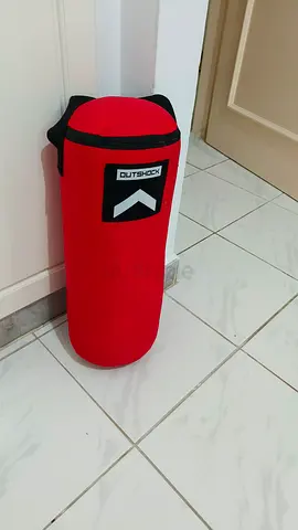 Red freestanding punching bag - light training bag (Outshock)