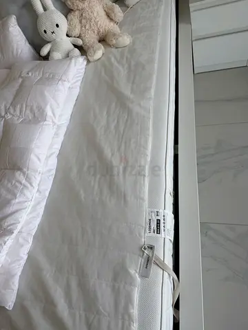 Ikea bed with storage, Mattress and Bed Side Tables.