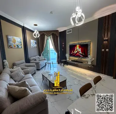 ✨ Luxury 1-Bedroom Apartment with Sea View for Monthly Rent in Oasis Towers ✨ Experience luxury living with a stunning full sea view! Fully furnished
