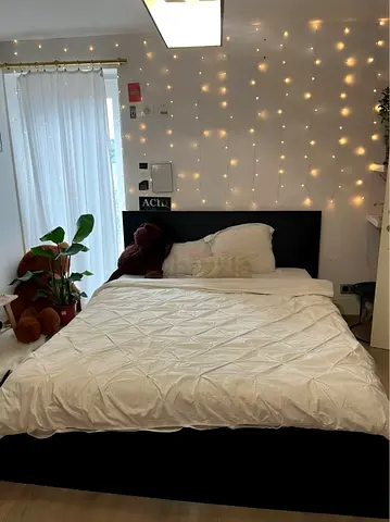ikea bed and mattress/queen size