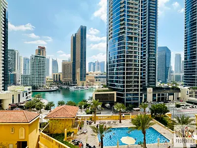 2BR+Maid Furnished Apartment |Marina View | Vacant