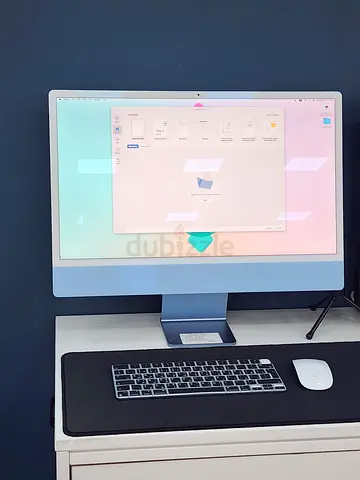 iMac 24 5K RETINA M1 CHIP 512 GB FULL SET IN WARRNTY