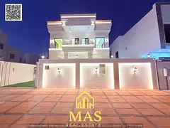 🏰 Luxury Classic Stone-Facade Villa for Sale in Al Amera – Ajman | Premium Finish &amp; Prime L