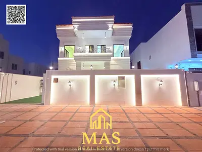 🏰 Luxury Classic Stone-Facade Villa for Sale in Al Amera – Ajman | Premium Finish & Prime Location